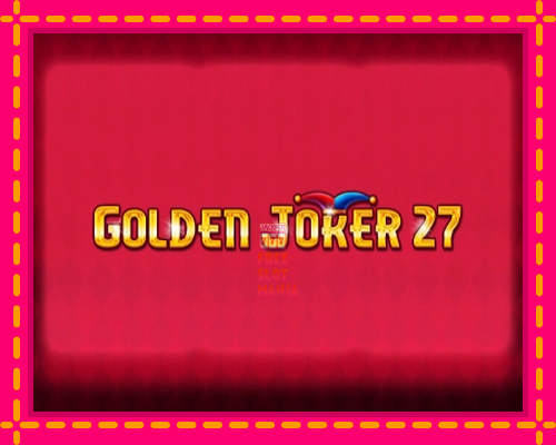 Golden Joker 27 Hold & Win - fascynujące historie