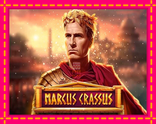 Marcus Crassus - fascynujące historie