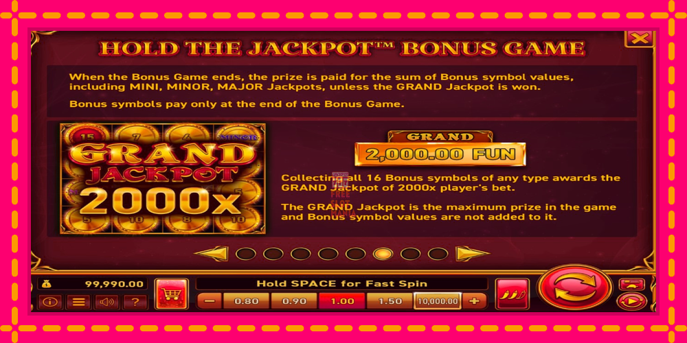 Automat 16 Coins Grand Gold Edition Halloween Jackpots z jasną grafiką, zdjęcie 5