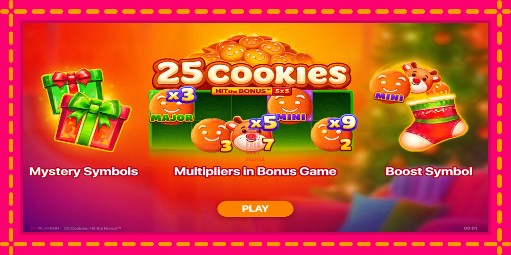 Automat 25 Cookies: Hit the Bonus z jasną grafiką, zdjęcie 1