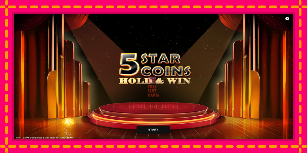 Automat 5 Star Coins: Hold & Win z jasną grafiką, zdjęcie 1