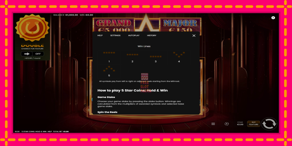 Automat 5 Star Coins: Hold & Win z jasną grafiką, zdjęcie 7