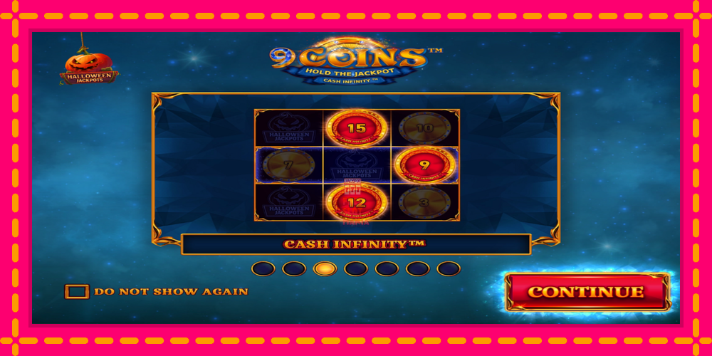 Automat 9 Coins Grand Diamond Edition Halloween Jackpots z jasną grafiką, zdjęcie 1