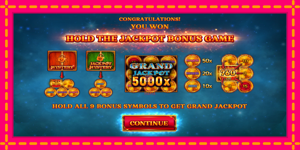 Automat 9 Coins Grand Diamond Edition Halloween Jackpots z jasną grafiką, zdjęcie 3