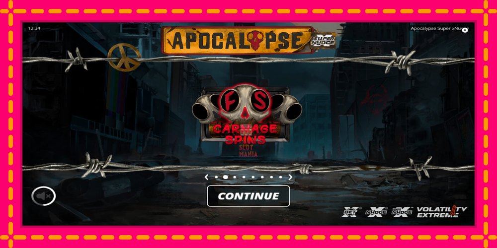 Automat Apocalypse z jasną grafiką, zdjęcie 1