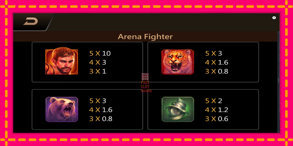 Automat Arena Fighter z jasną grafiką, zdjęcie 6