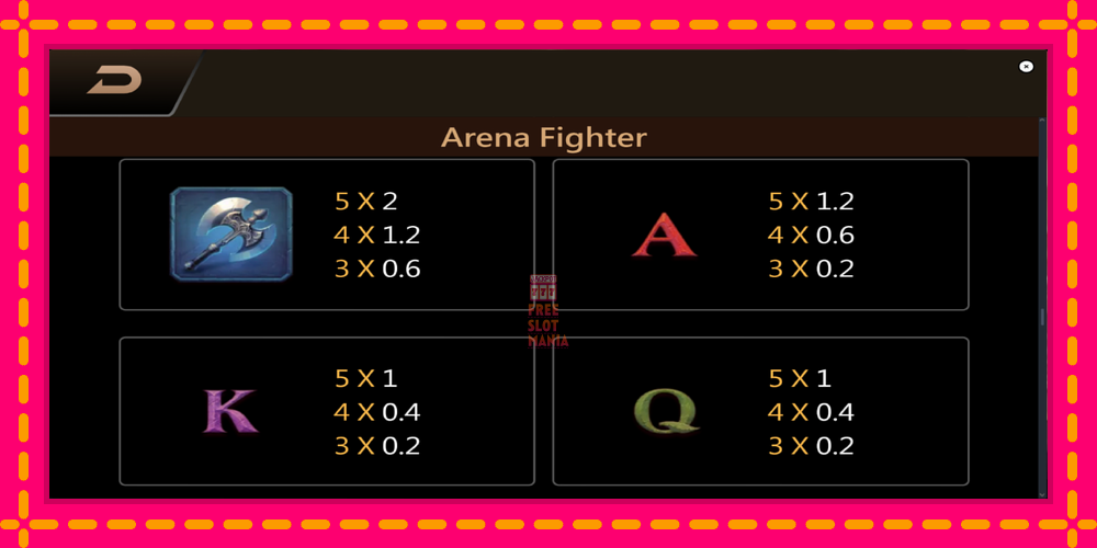 Automat Arena Fighter z jasną grafiką, zdjęcie 7