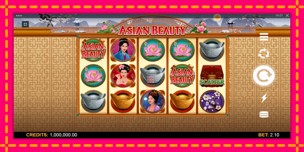 Automat Asian Beauty z jasną grafiką, zdjęcie 1