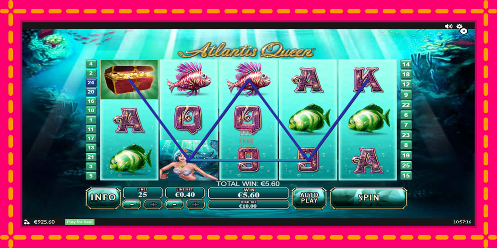 Automat Atlantis Queen z jasną grafiką, zdjęcie 3