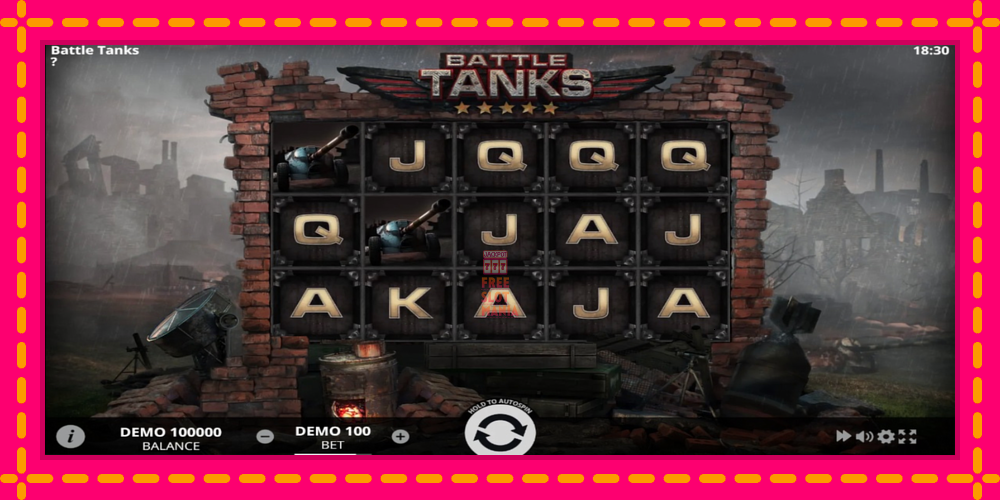 Automat Battle Tanks z jasną grafiką, zdjęcie 1