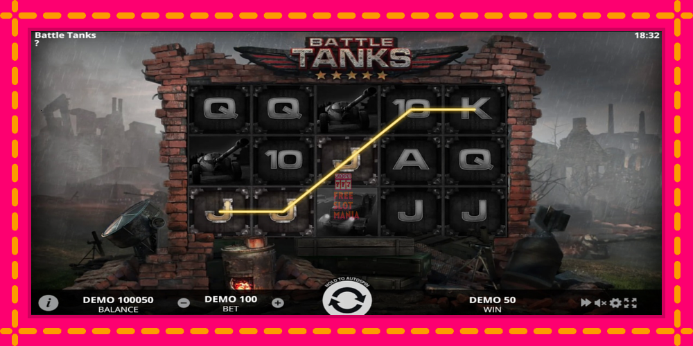 Automat Battle Tanks z jasną grafiką, zdjęcie 2