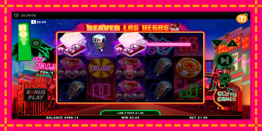 Automat Beaver Las Vegas z jasną grafiką, zdjęcie 4