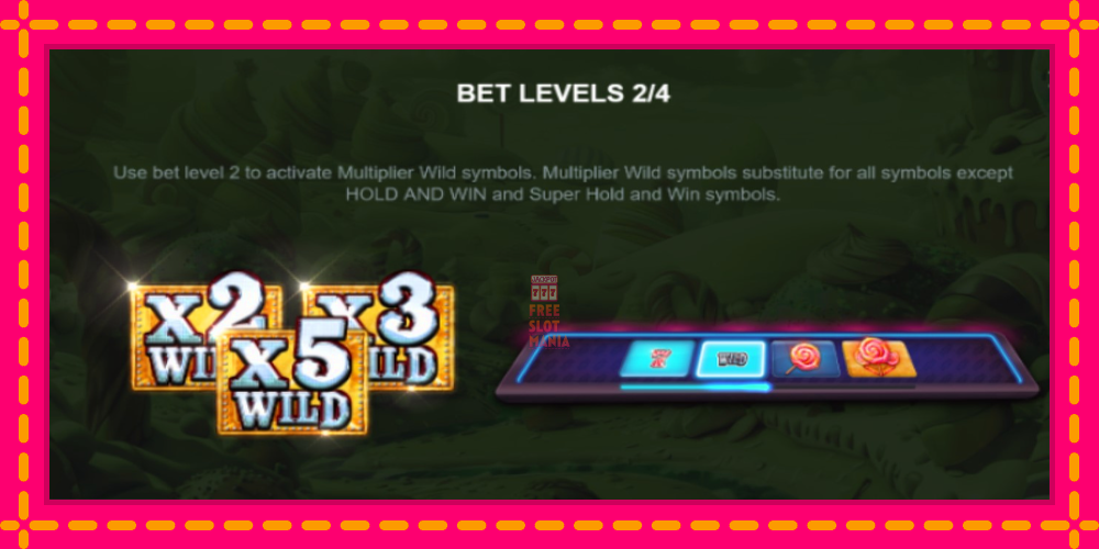 Automat Bets10 Candy 7s Hold and Win z jasną grafiką, zdjęcie 4