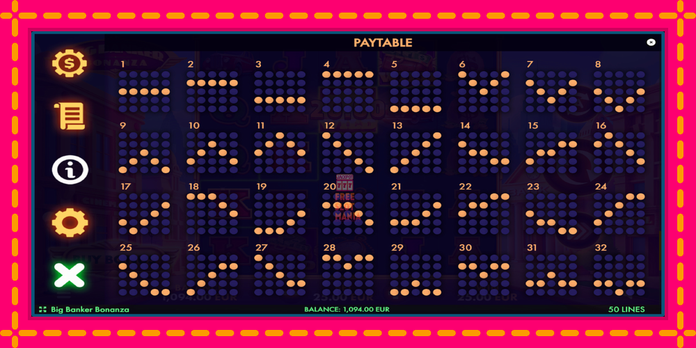 Automat Big Banker Bonanza z jasną grafiką, zdjęcie 7
