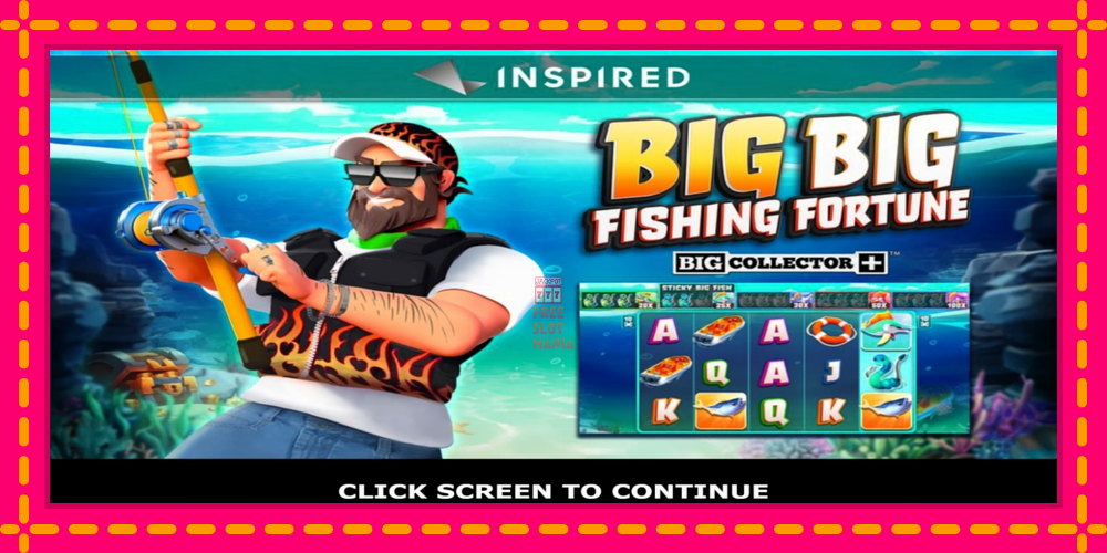 Automat Big Big Fishing Fortune z jasną grafiką, zdjęcie 1