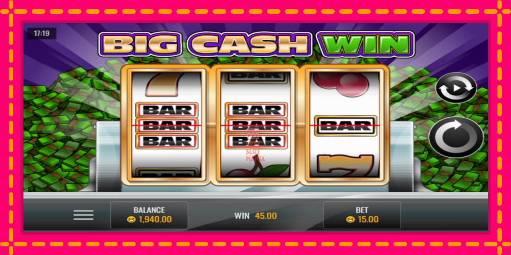 Automat Big Cash Win z jasną grafiką, zdjęcie 4