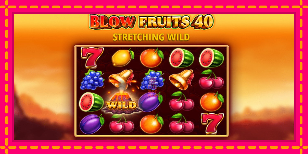 Automat Blow Fruits 40 z jasną grafiką, zdjęcie 5