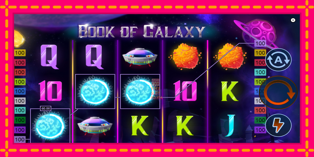 Automat Book of Galaxy z jasną grafiką, zdjęcie 4