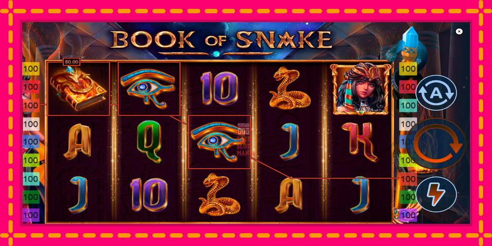 Automat Book of Snake z jasną grafiką, zdjęcie 4