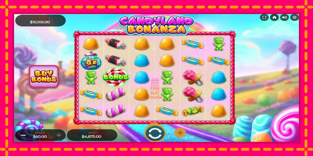 Automat Candyland Bonanza z jasną grafiką, zdjęcie 1