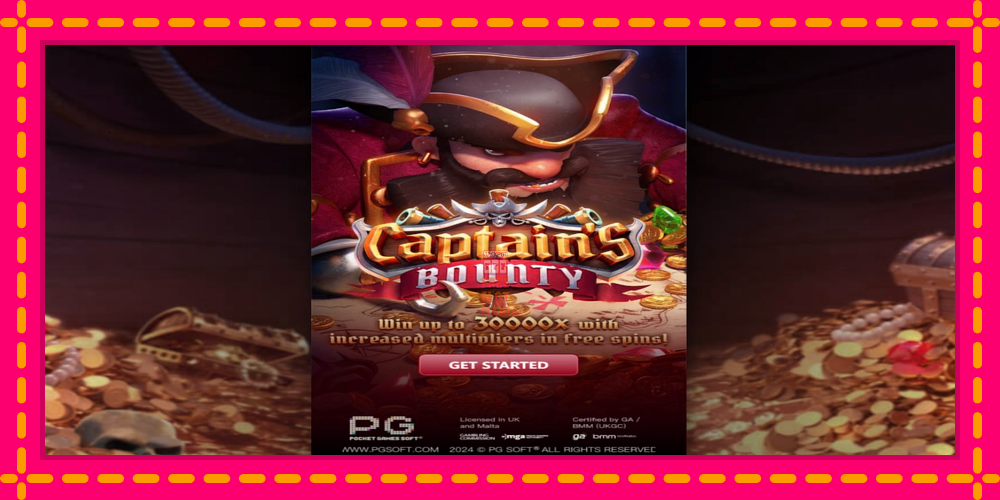 Automat Captains Bounty z jasną grafiką, zdjęcie 1