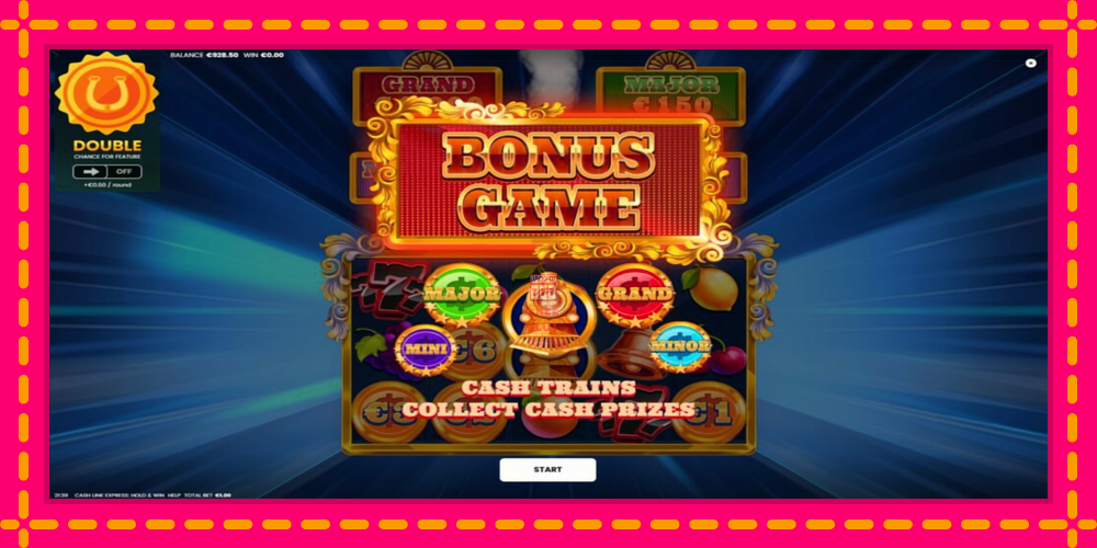 Automat Cash Link Express: Hold & Win z jasną grafiką, zdjęcie 3