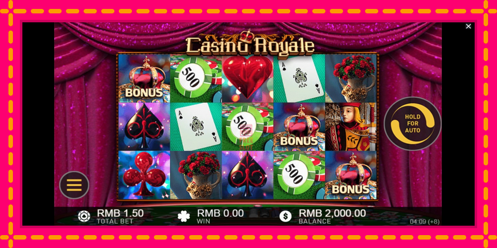 Automat Casino Royale z jasną grafiką, zdjęcie 2