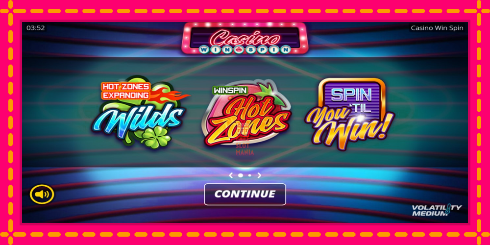 Automat Casino Win Spin z jasną grafiką, zdjęcie 1