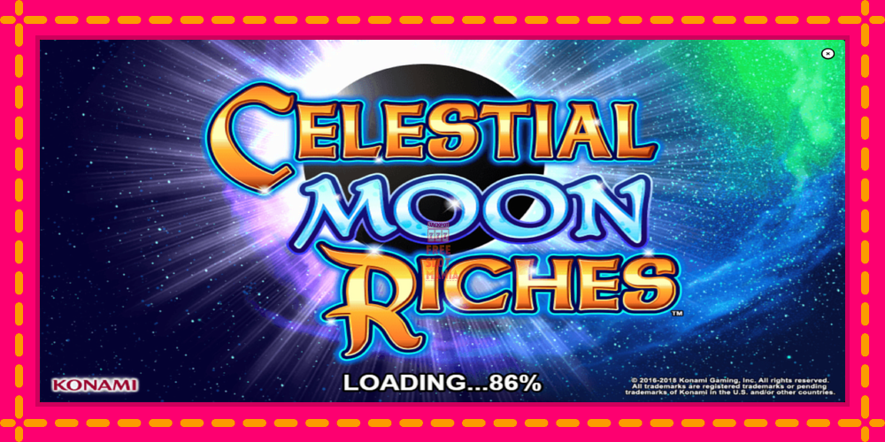 Automat Celestial Moon Riches z jasną grafiką, zdjęcie 1