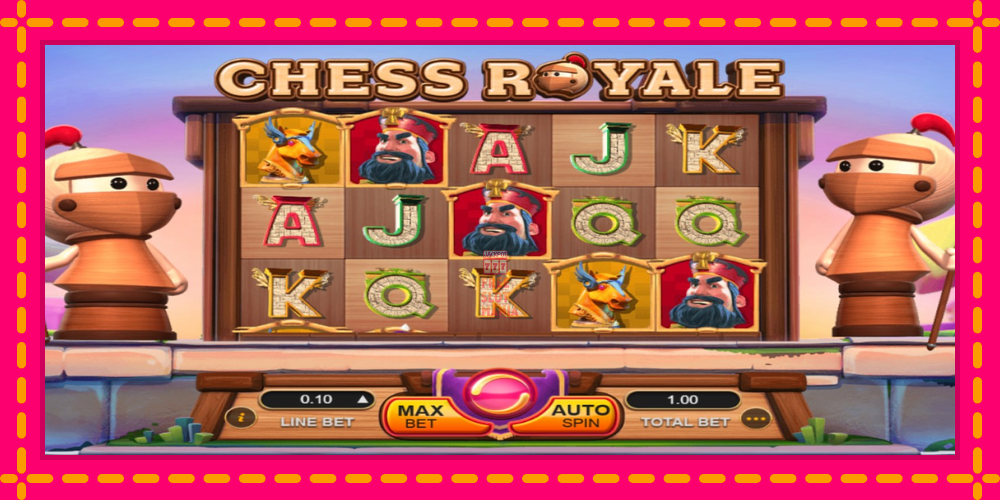 Automat Chess Royale z jasną grafiką, zdjęcie 2