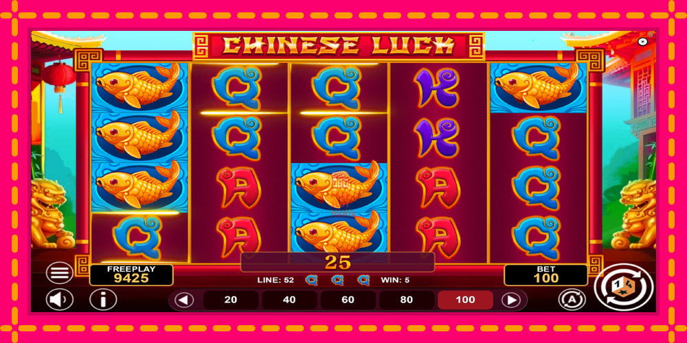 Automat Chinese Luck z jasną grafiką, zdjęcie 4