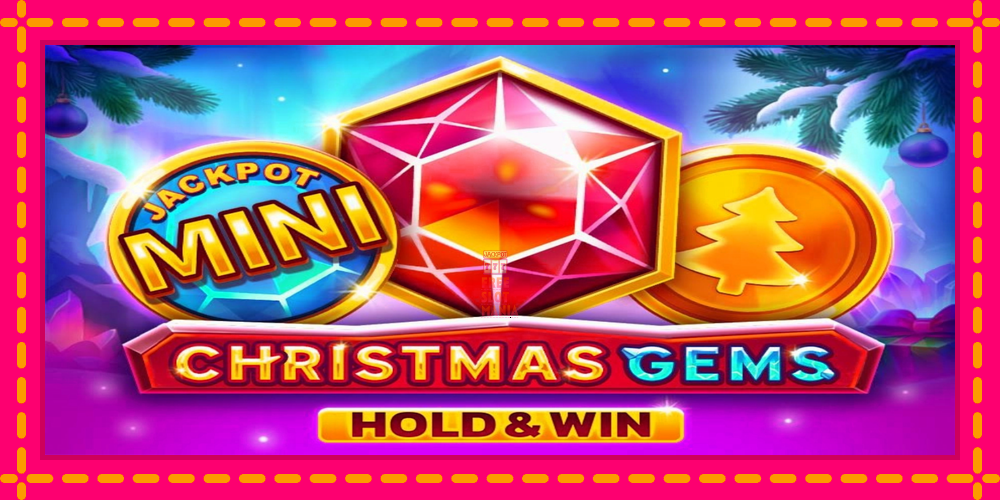 Automat Christmas Gems Hold & Win z jasną grafiką, zdjęcie 1