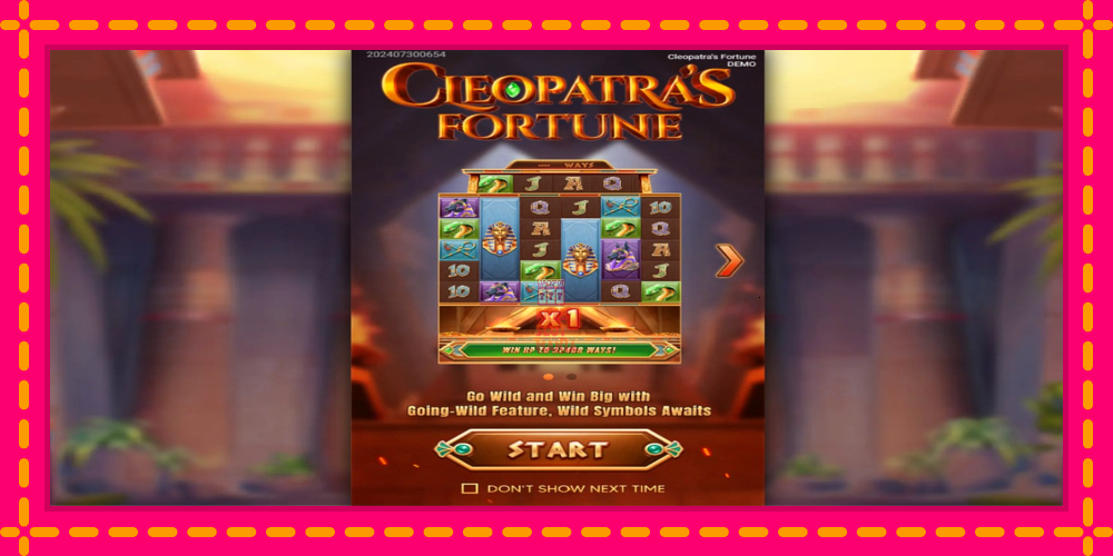 Automat Cleopatras Fortune z jasną grafiką, zdjęcie 1