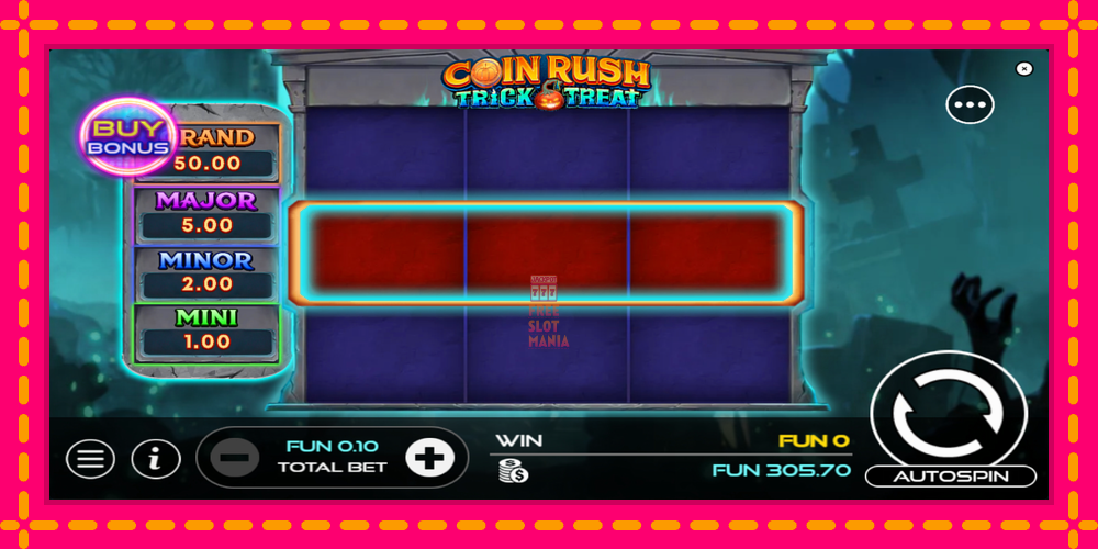 Automat Coin Rush: Trick o Treat z jasną grafiką, zdjęcie 2