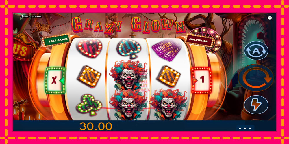 Automat Crazy Clown z jasną grafiką, zdjęcie 4