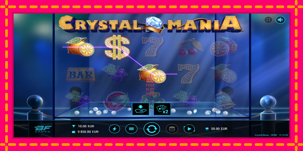 Automat Crystal Mania z jasną grafiką, zdjęcie 2