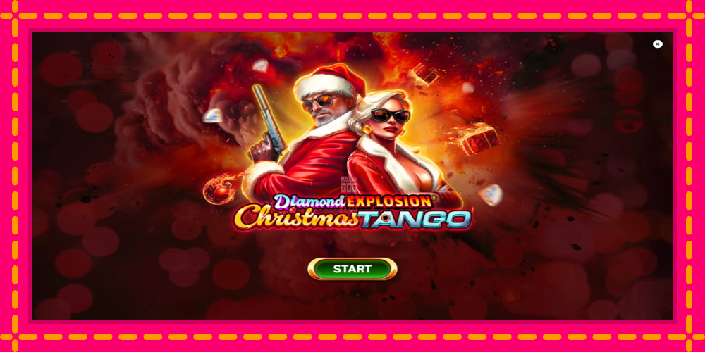 Automat Diamond Explosion Christmas Tango z jasną grafiką, zdjęcie 1