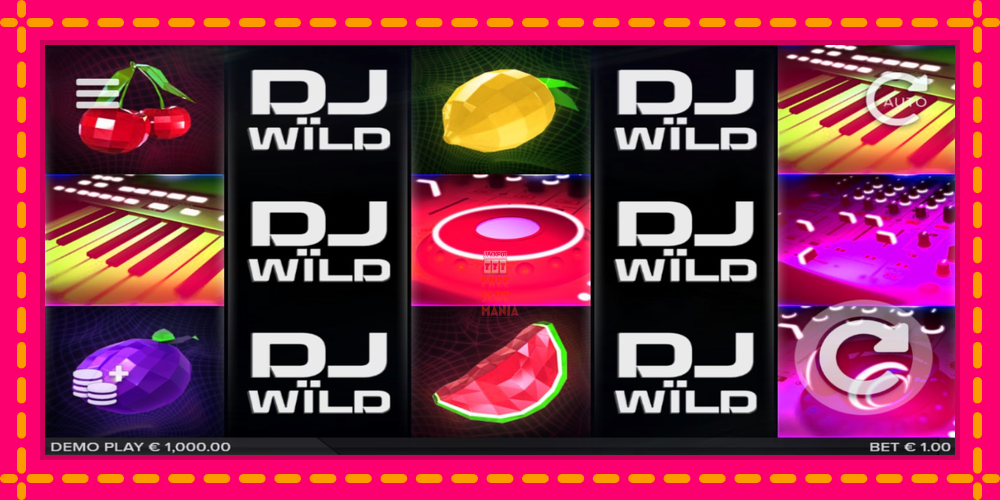 Automat DJ Wild z jasną grafiką, zdjęcie 1