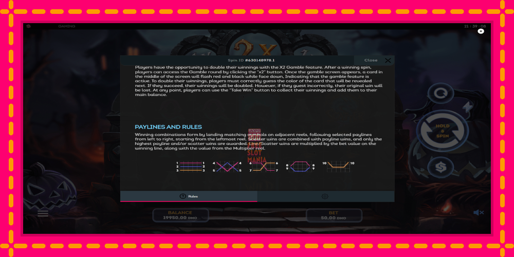 Automat Draculas Fortune z jasną grafiką, zdjęcie 7