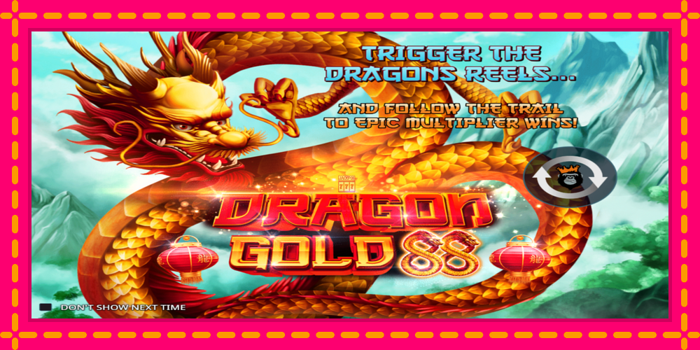 Automat Dragon Gold 88 z jasną grafiką, zdjęcie 1