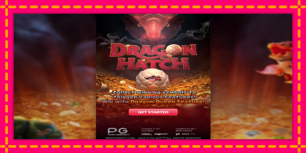 Automat Dragon Hatch z jasną grafiką, zdjęcie 1