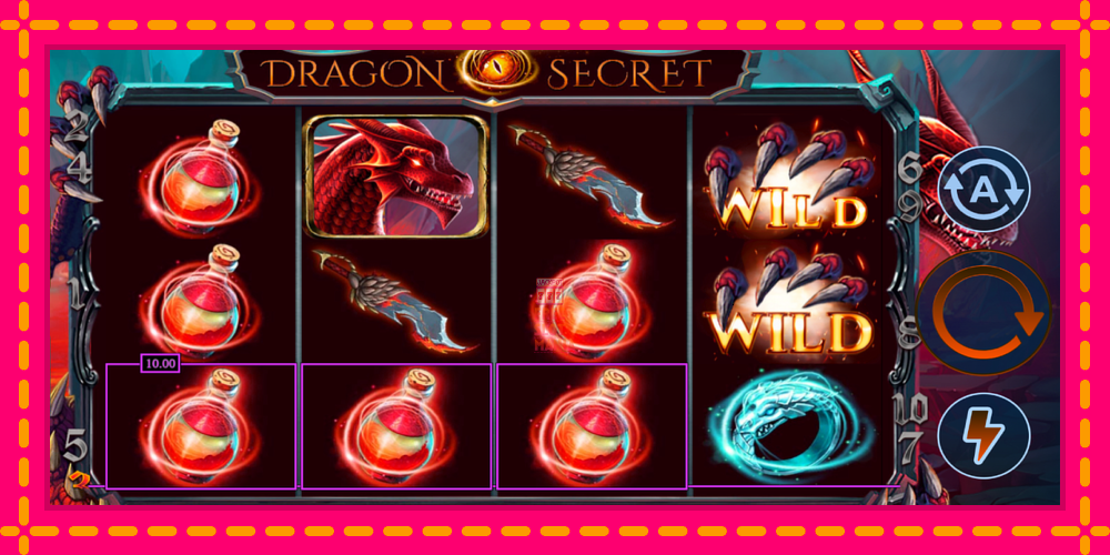 Automat Dragon Secret z jasną grafiką, zdjęcie 4