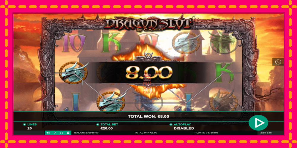 Automat Dragon Slot z jasną grafiką, zdjęcie 3