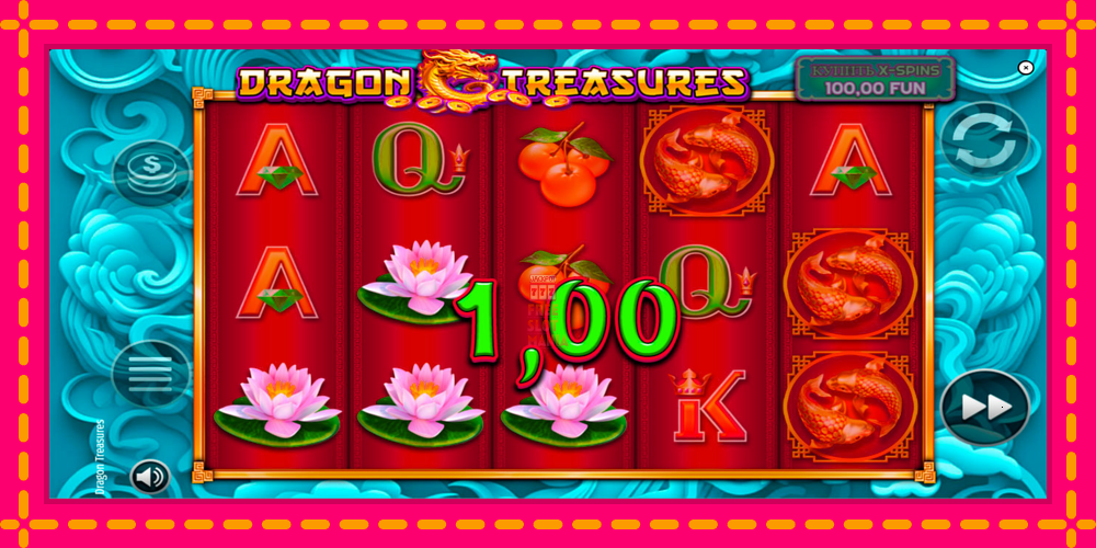 Automat Dragon Treasures z jasną grafiką, zdjęcie 3