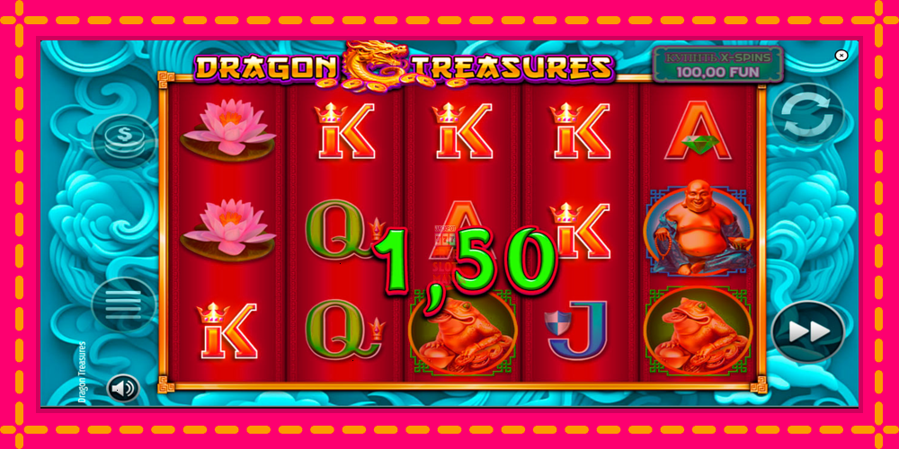 Automat Dragon Treasures z jasną grafiką, zdjęcie 5