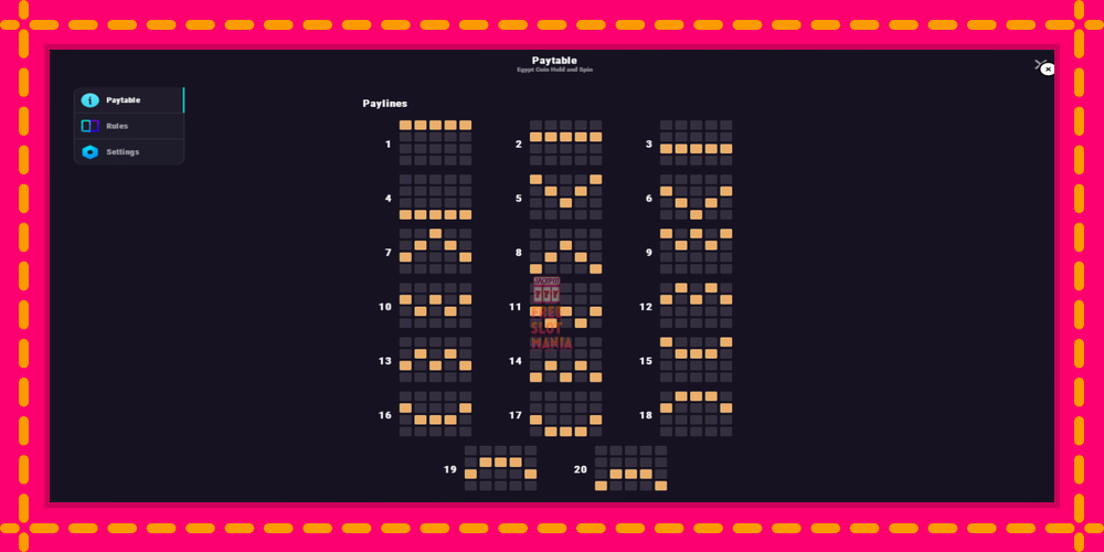 Automat Egypt Coin z jasną grafiką, zdjęcie 7