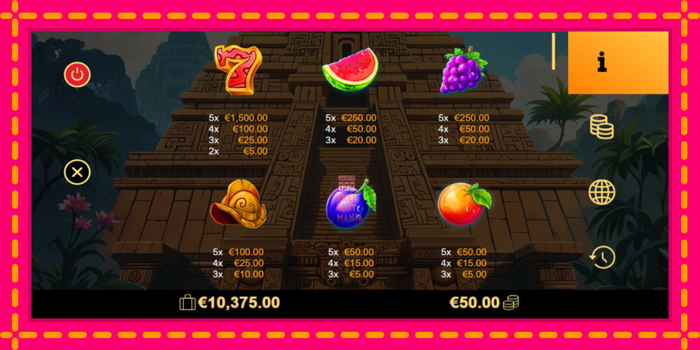 Automat El Dorado Fruits z jasną grafiką, zdjęcie 5