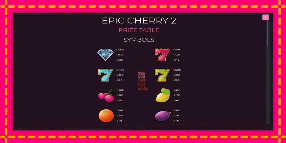 Automat Epic Cherry 2 z jasną grafiką, zdjęcie 5