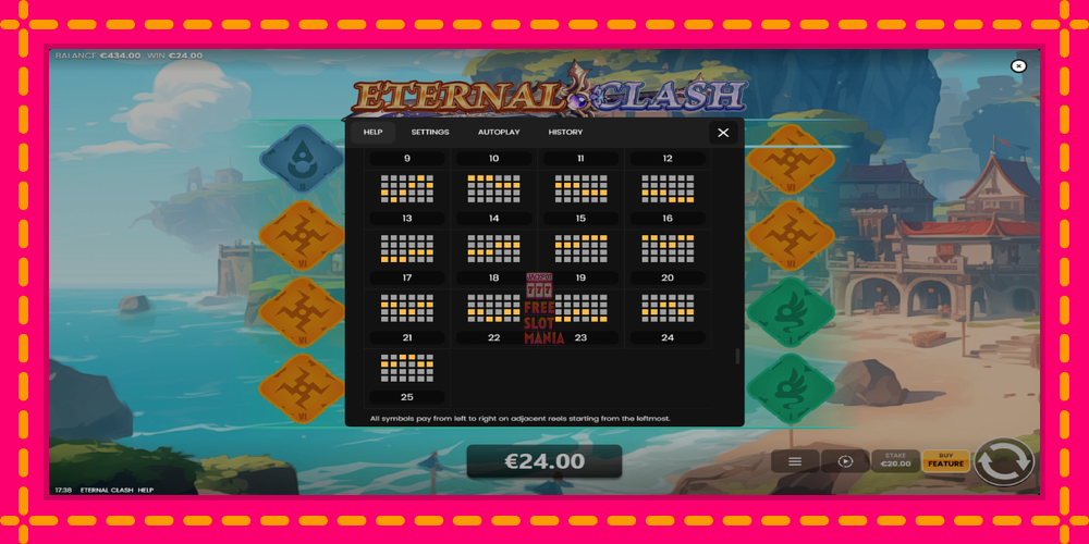 Automat Eternal Clash z jasną grafiką, zdjęcie 7