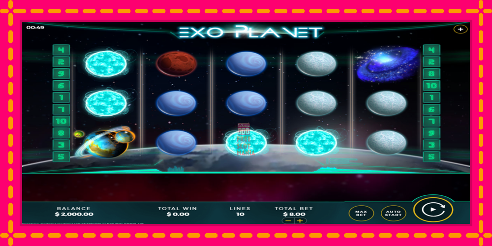 Automat Exo Planet z jasną grafiką, zdjęcie 1